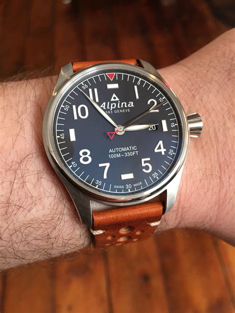 r/Watches on Reddit: [Alpina Startimer Pilot Manufacture] 